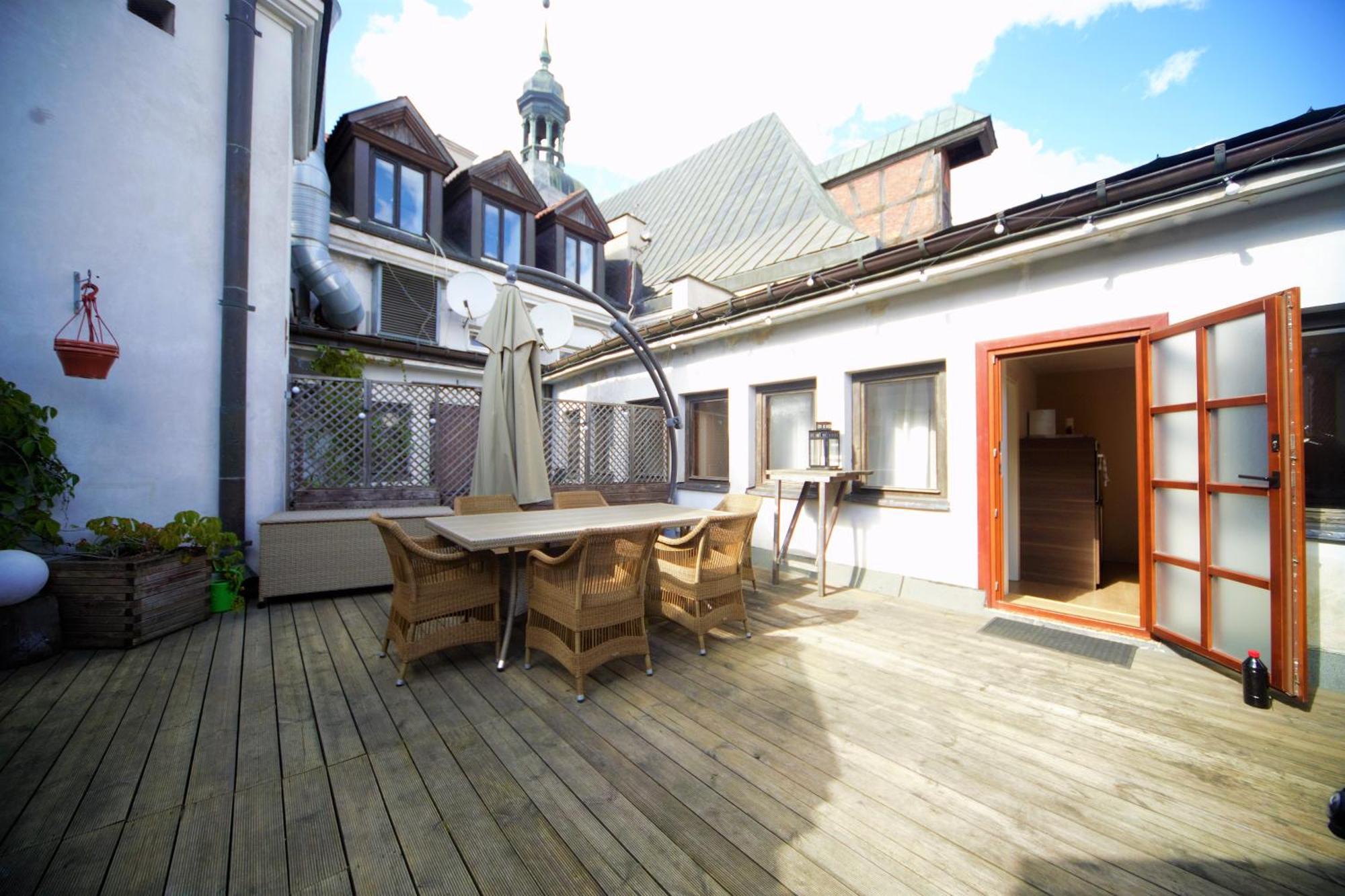 Two Bedroom / Old Town With Private Terrace Рига Екстер'єр фото